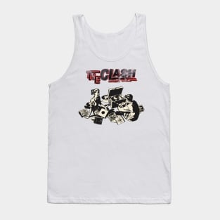 VINYL LOVERS LONDON CALLING THE CLASH Tank Top